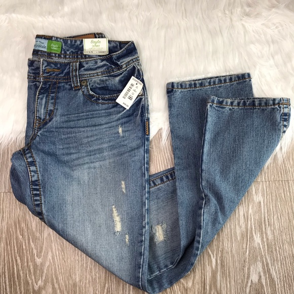 NWT Aeropostale Distressed Bayla Skinny Jeans 5/6 - Picture 6 of 7